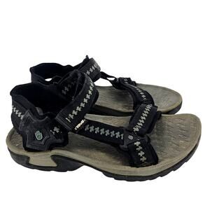 Teva Black Hurricane Walking Sport Trail Hiking Water Sandals Men 11 US 44.5 EU